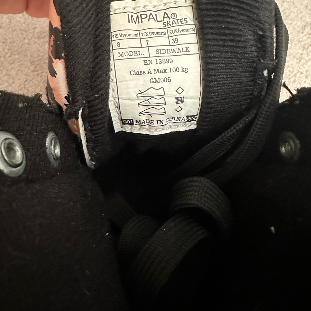 Leopard Print Impala Roller Skates - image 7